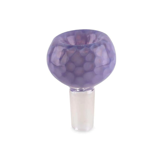 14mm Purple Slyme Honeycomb Bowl